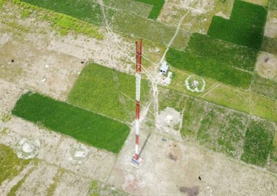 80-meter MET tower Tazumuddin, Bhola